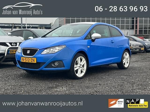 Occasion Seat Ibiza SC Reference 86 PK (63 kW) 2009 Blauw Hatchback