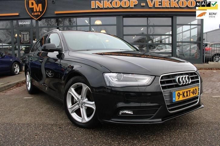 Zwart Gebruikt 2013 Audi A4 Business Stationwagen | € 7.950 (Eerlijke prijs) - Afbeelding 1/4