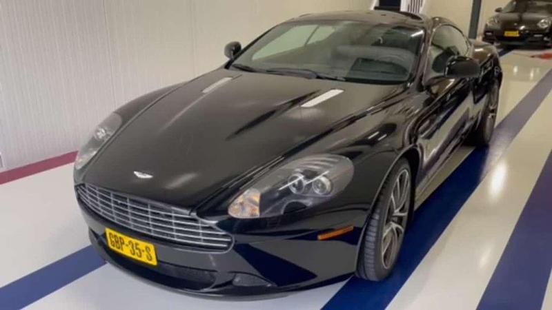 Zwart Occasion 2011 Aston Martin DB9 Coupé | € 77.950 - Afbeelding 1/4