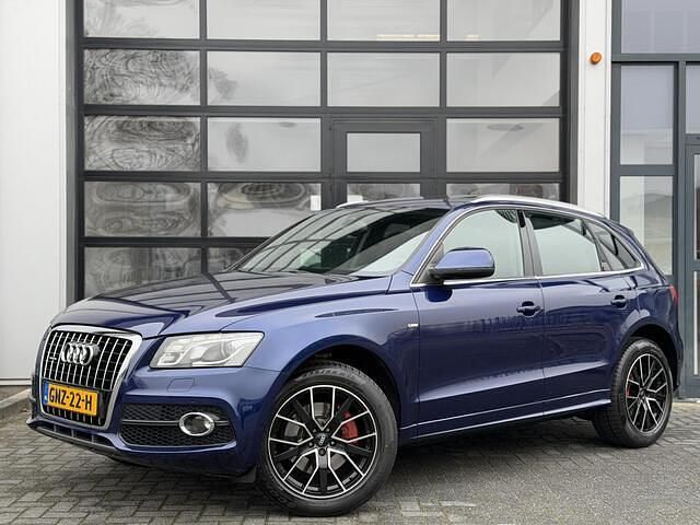 Blauw Occasion 2010 Audi Q5 Exclusive SUV | € 16.995 (Iets duurder) - Afbeelding 1/4