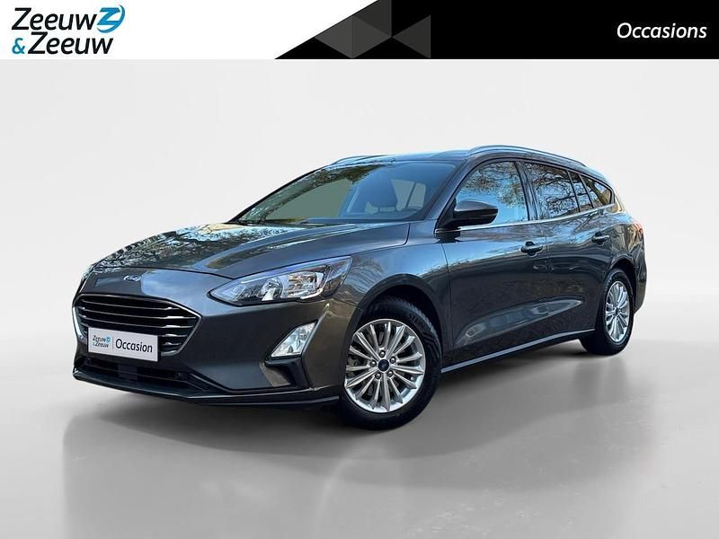 Grijs Gebruikt 2021 Ford Focus Business Edition Stationwagen | € 13.940 (Goede deal) - Afbeelding 1/4