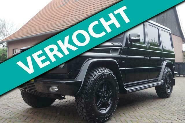 Zwart Gebruikt 2003 Mercedes G500 Edition SUV | € 49.950 (Eerlijke prijs) - Afbeelding 1/4