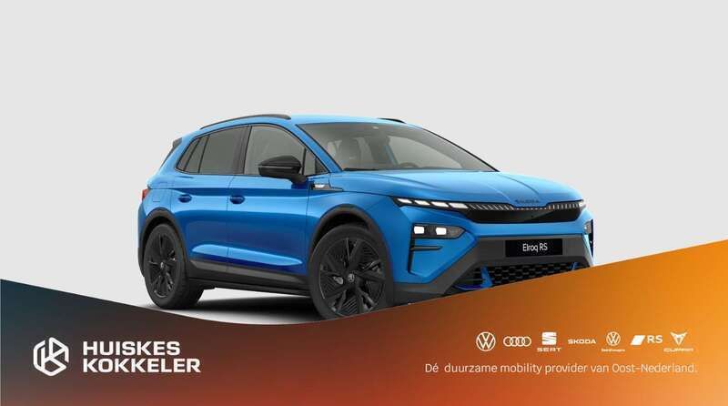 Race blue Nieuw 2025 Skoda Elroq RS SUV | € 57.550 - Afbeelding 1/4