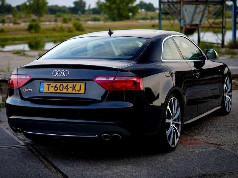 Zwart Gebruikt 2008 Audi S5 Coupé | € 13.950 - Afbeelding 1/4
