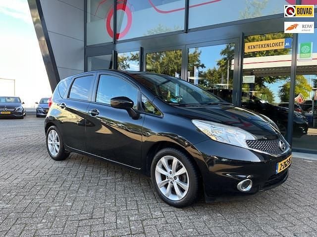 Zwart Gebruikt 2015 Nissan Note S MPV | € 9.999 (Iets duurder) - Afbeelding 1/4