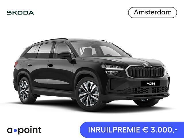 Zwart Nieuw 2025 Skoda Kodiaq Business Line SUV | € 49.949 (Super prijs) - Afbeelding 1/4