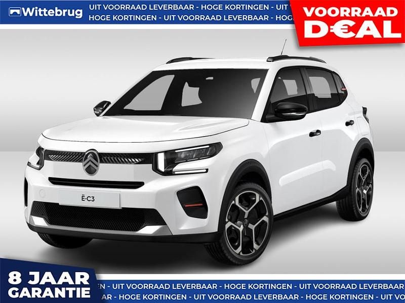 Wit Nieuw 2025 Citroën e-C3 SUV | € 22.888 (Goede deal) - Afbeelding 1/4