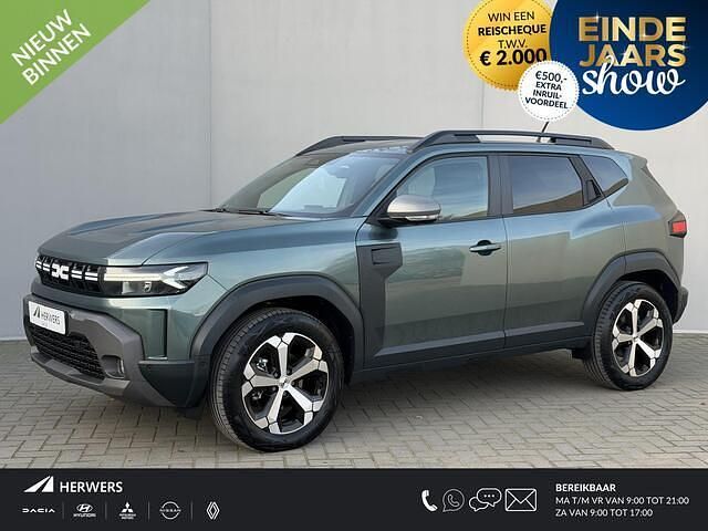 Dqk green cedar Occasion 2025 Dacia Duster Journey SUV | € 29.735 (Super prijs) - Afbeelding 1/4