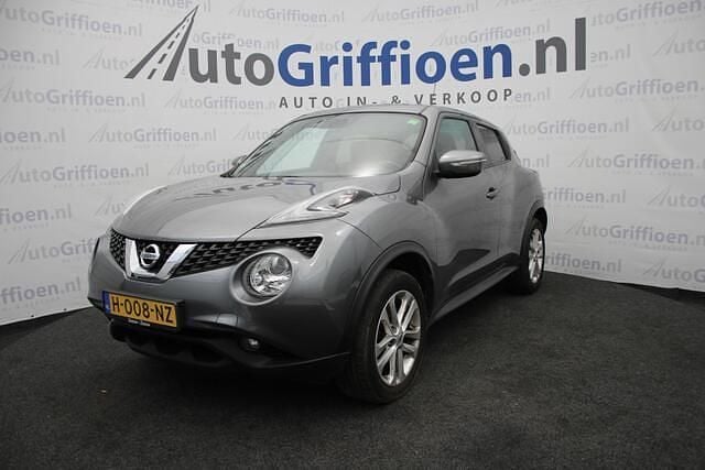 Grijs Gebruikt 2017 Nissan Juke N-Connecta SUV | € 10.790 (Eerlijke prijs) - Afbeelding 1/4