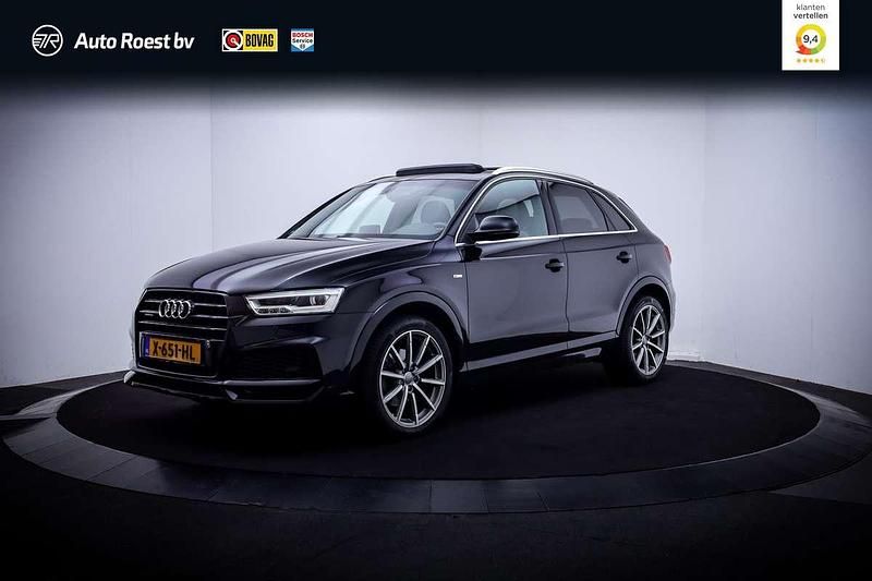 Zwart Gebruikt 2017 Audi Q3 Design SUV | € 24.750 (Iets duurder) - Afbeelding 1/4