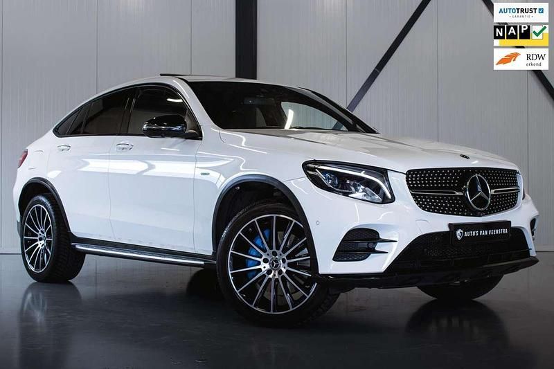 Wit Gebruikt 2017 Mercedes GLC350 AMG Coupé | € 34.950 (Eerlijke prijs) - Afbeelding 1/4