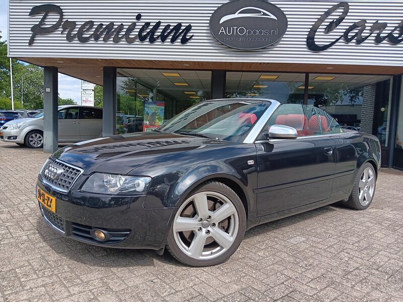 Occasion Audi A4 Cabriolet Proline 345 PK (253 kW) 2004 Zwart Cabriolet