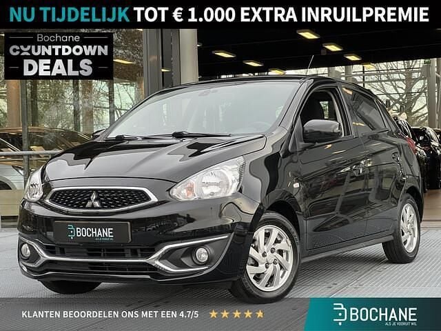 Zwart Gebruikt 2019 Mitsubishi Space Star Active Hatchback | € 9.950 (Eerlijke prijs) - Afbeelding 1/4