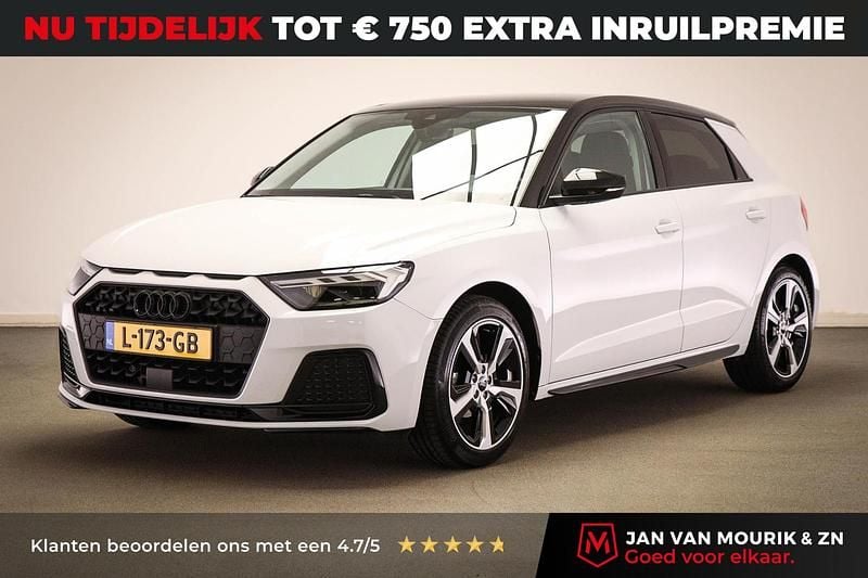 Wit Gebruikt 2021 Audi A1 Sportback Hatchback | € 20.195 (Eerlijke prijs) - Afbeelding 1/4