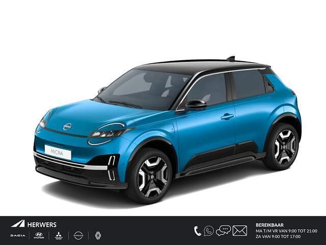 Blauw Nieuw 2025 Nissan Micra Advance Hatchback | € 33.073 (Eerlijke prijs) - Afbeelding 1/4