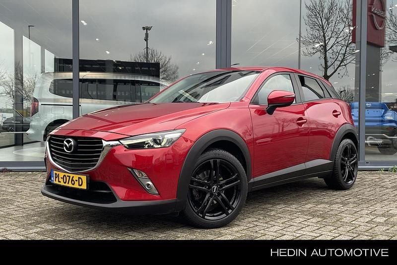 Rood Gebruikt 2016 Mazda CX-3 SUV | € 15.895 (Eerlijke prijs) - Afbeelding 1/4