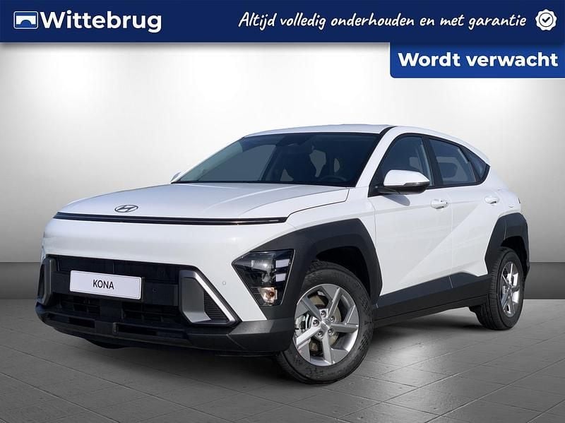 Wit Nieuw 2025 Hyundai Kona Comfort SUV | € 34.425 (Goede deal) - Afbeelding 1/3