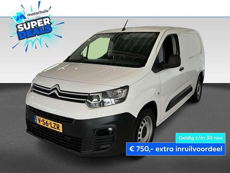 Wit Gebruikt 2021 Citroën Berlingo PureTech MPV | € 9.945 (Super prijs) - Afbeelding 1/4