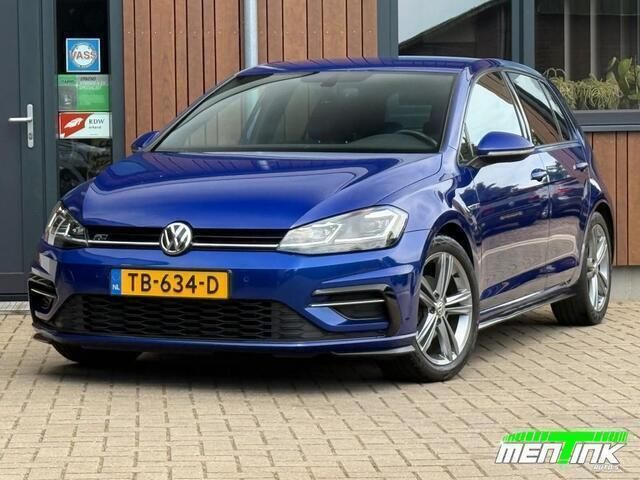 Blauw Gebruikt 2018 VW Golf VII R-line Hatchback | € 16.950 (Eerlijke prijs) - Afbeelding 1/4