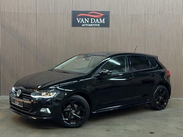 Zwart Gebruikt 2018 VW Polo R-line Hatchback | € 16.900 (Goede deal) - Afbeelding 1/4