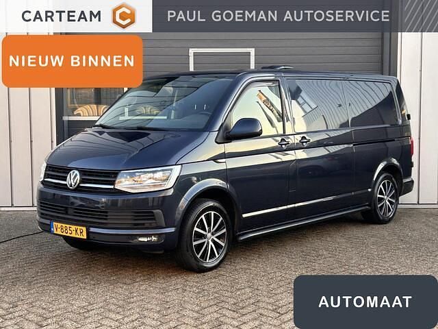 Blauw (metallic) Gebruikt 2018 VW T6 Comfortline Van | € 23.450 (Eerlijke prijs) - Afbeelding 1/4