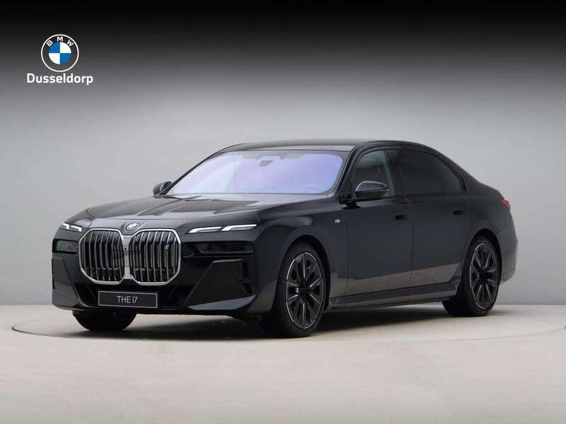 Zwart, metallic lak Nieuw 2024 BMW i7 M Sport Sedan | € 144.926 (Super prijs) - Afbeelding 1/4
