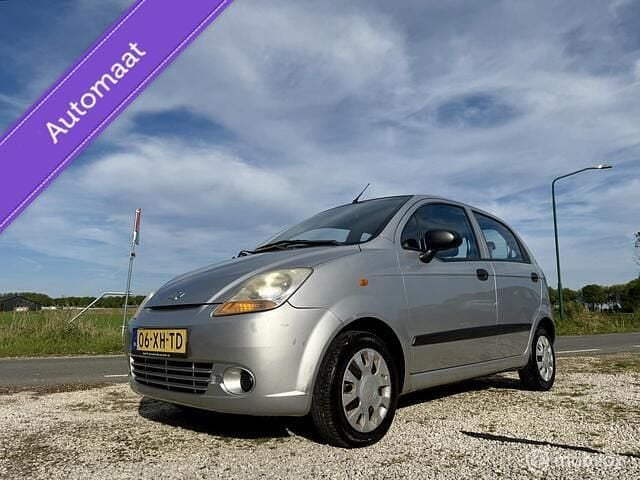 Grijs Gebruikt 2007 Chevrolet Matiz Hatchback | € 1.995 (Eerlijke prijs) - Afbeelding 1/4