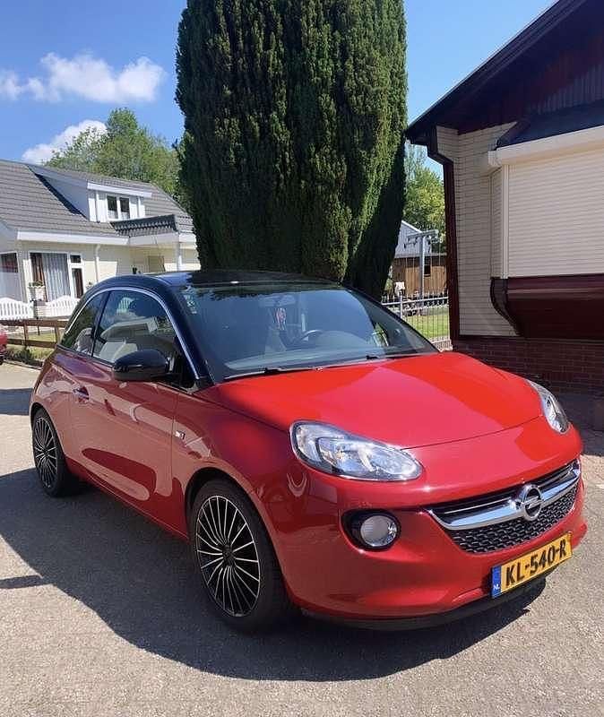 Rood Gebruikt 2013 Opel Adam Glam Hatchback | € 9.950 - Afbeelding 1/4