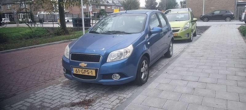Blauw Gebruikt 2008 Chevrolet Aveo LS Hatchback | € 500 (Super prijs) - Afbeelding 1/4