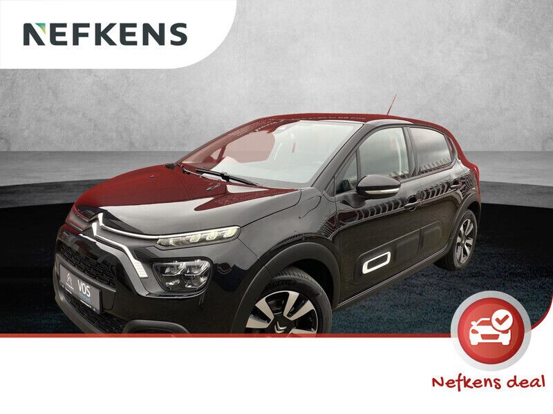 Zwart, metallic lak Gebruikt 2022 Citroën C3 Feel Hatchback | € 21.925 (Duur) - Afbeelding 1/4