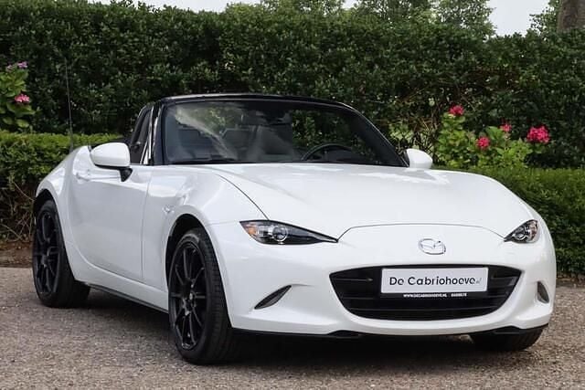 Wit Gebruikt 2019 Mazda MX5 Cabriolet | € 28.450 (Eerlijke prijs) - Afbeelding 1/4