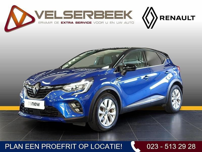 Blauw Gebruikt 2020 Renault Captur Intens SUV | € 19.945 (Eerlijke prijs) - Afbeelding 1/4