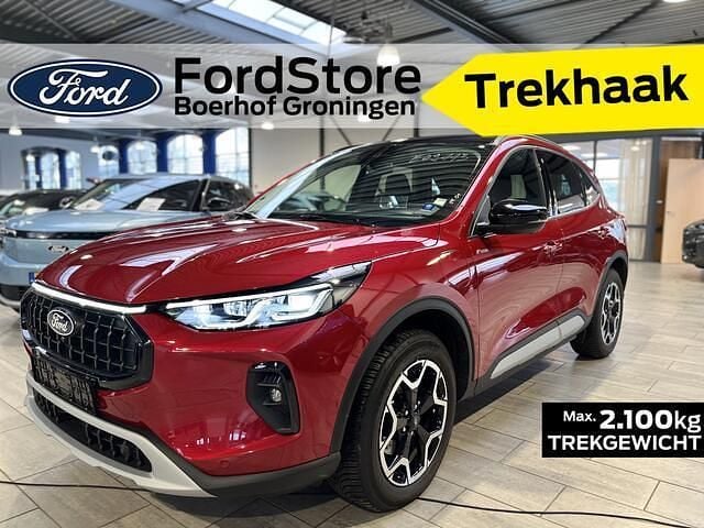 Rood (metallic) Occasion 2024 Ford Kuga Active X SUV | € 38.450 (Eerlijke prijs) - Afbeelding 1/4
