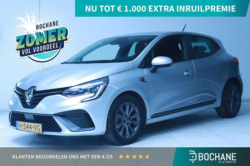 Grijs Gebruikt 2020 Renault Clio V Zen Hatchback | € 14.095 (Eerlijke prijs) - Afbeelding 1/4