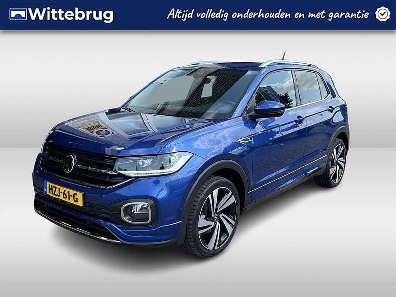 Blauw Gebruikt 2021 VW T-Cross R-line SUV | € 25.950 (Eerlijke prijs) - Afbeelding 1/2