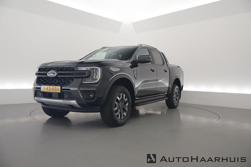 Zwart Nieuw 2025 Ford Ranger Wildtrack Pickup | € 54.950 (Eerlijke prijs) - Afbeelding 1/3