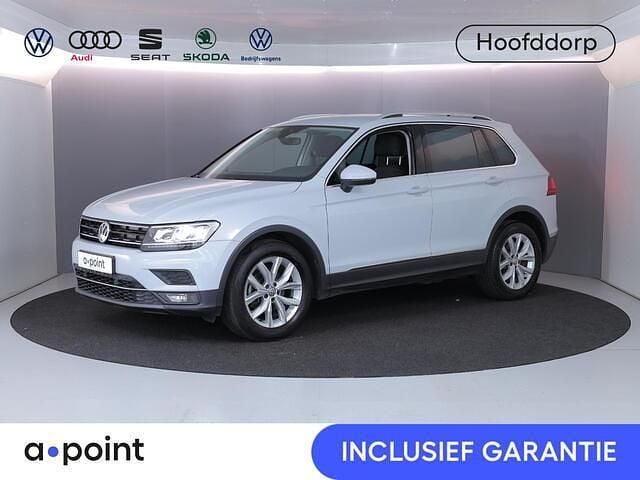 Wit (metallic) Gebruikt 2018 VW Tiguan Highline SUV | € 21.949 (Super prijs) - Afbeelding 1/3