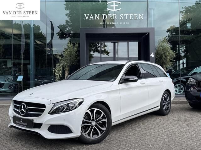 Wit Gebruikt 2016 Mercedes C180 Edition Stationwagen | € 18.750 (Eerlijke prijs) - Afbeelding 1/4