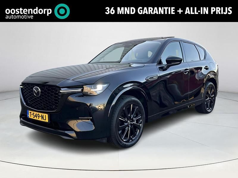 Zwart Occasion 2023 Mazda CX-60 Homura-Line SUV | € 41.950 (Eerlijke prijs) - Afbeelding 1/4
