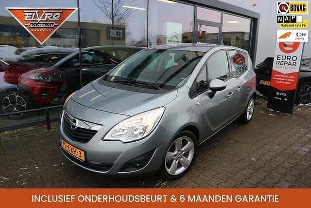 Grijs Gebruikt 2010 Opel Meriva Edition MPV | € 5.750 (Eerlijke prijs) - Afbeelding 1/4