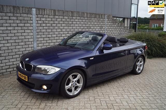 Blauw Gebruikt 2012 BMW 118 Cabriolet Executive Cabriolet | € 8.950 (Goede deal) - Afbeelding 1/4
