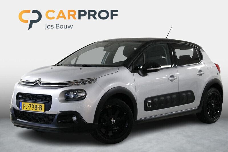 Grijs Gebruikt 2017 Citroën C3 PureTech Hatchback | € 11.420 (Eerlijke prijs) - Afbeelding 1/4