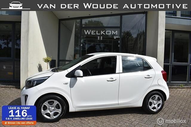 Wit Occasion 2020 Kia Picanto Comfort Hatchback | € 8.500 (Eerlijke prijs) - Afbeelding 1/4