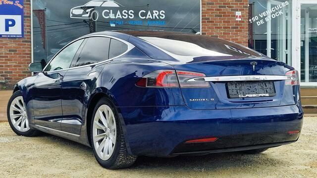 Occasion Tesla Model S 386 kW (525 PK) 2018 Blauw Hatchback