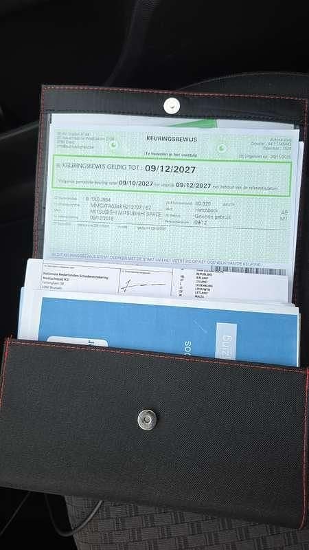 Occasion Mitsubishi Space Star 80 PK (58 kW) 2019 Zwart Sedan