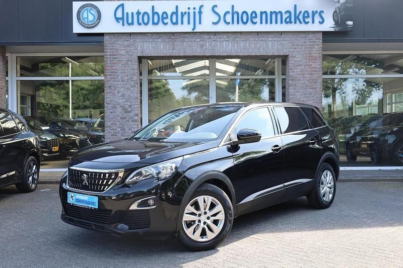 Zwart Gebruikt 2020 Peugeot 5008 Active MPV | € 19.990 (Goede deal) - Afbeelding 1/4