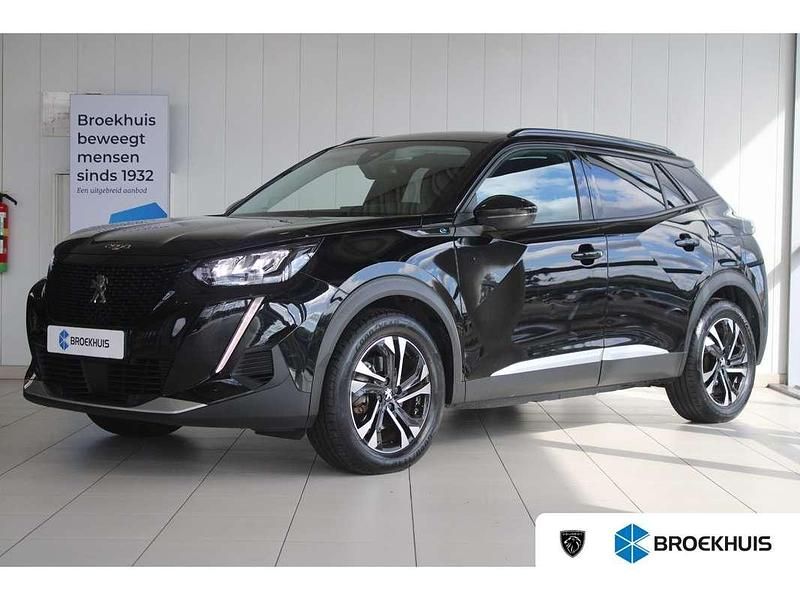 Zwart Gebruikt 2022 Peugeot e-2008 Allure SUV | € 17.450 (Goede deal) - Afbeelding 1/4