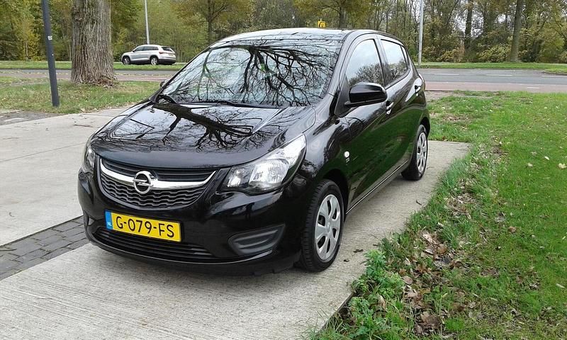 Zwart Gebruikt 2019 Opel Karl Edition Hatchback | € 6.950 (Goede deal) - Afbeelding 1/4