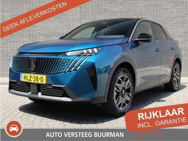 Blauw Nieuw 2025 Peugeot 3008 GT SUV | € 44.950 (Eerlijke prijs) - Afbeelding 1/4