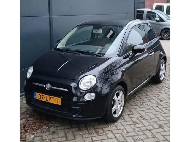 Zwart Gebruikt 2010 Fiat 500 Sport Hatchback | € 5.495 (Eerlijke prijs) - Afbeelding 1/4